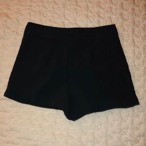 Forever XXI: Silk Grey Formal Shorts